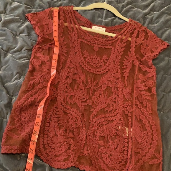 Embroidered Lacey Top - Picture 7 of 7